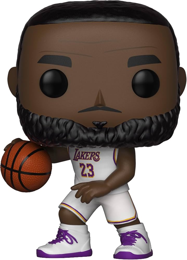Amazon.com: Funko POP NBA: Lakers - Lebron James (White Uniform