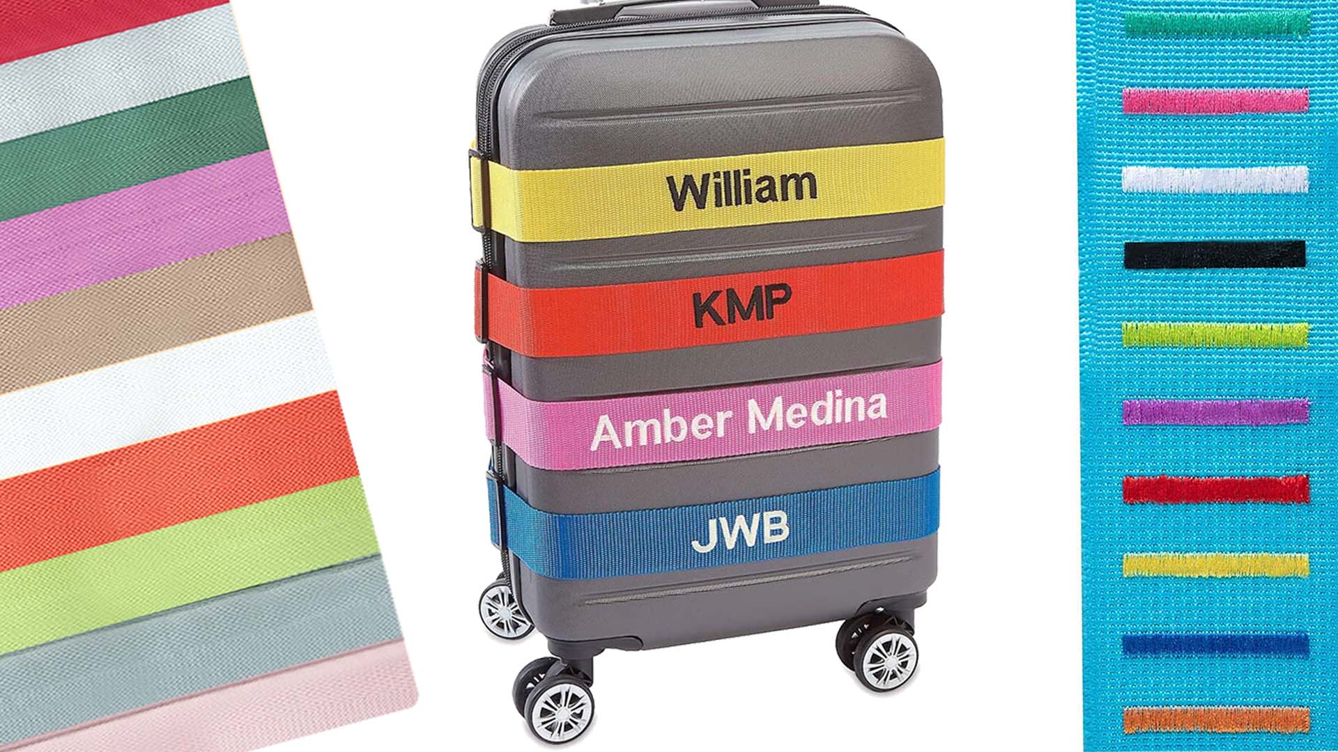 Amazon.com: VectWaby Personalized Luggage Straps, Customized