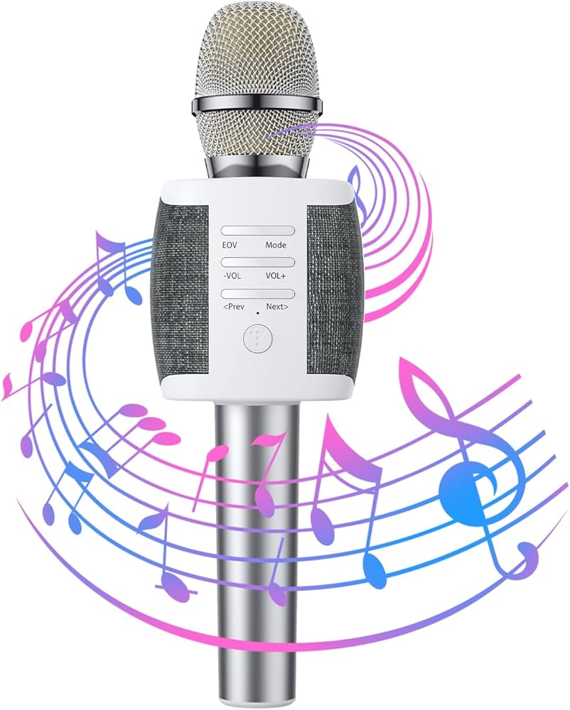 Amazon.co.jp: カラオケマイク Bluetooth マイク ワイヤレス 高性能