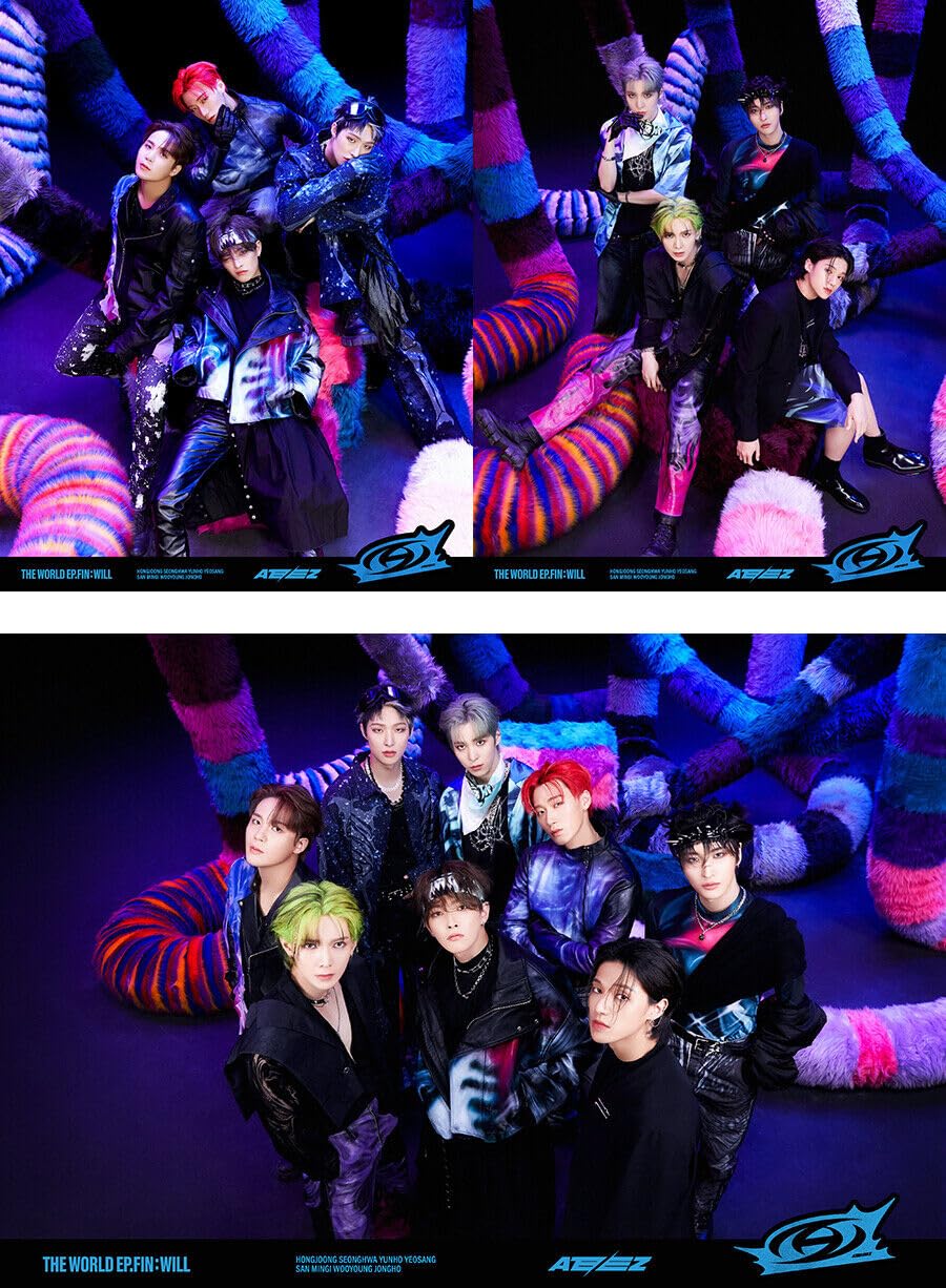 Amazon.com: ATEEZ [THE WORLD EP.FIN : WILL] The 2nd Album