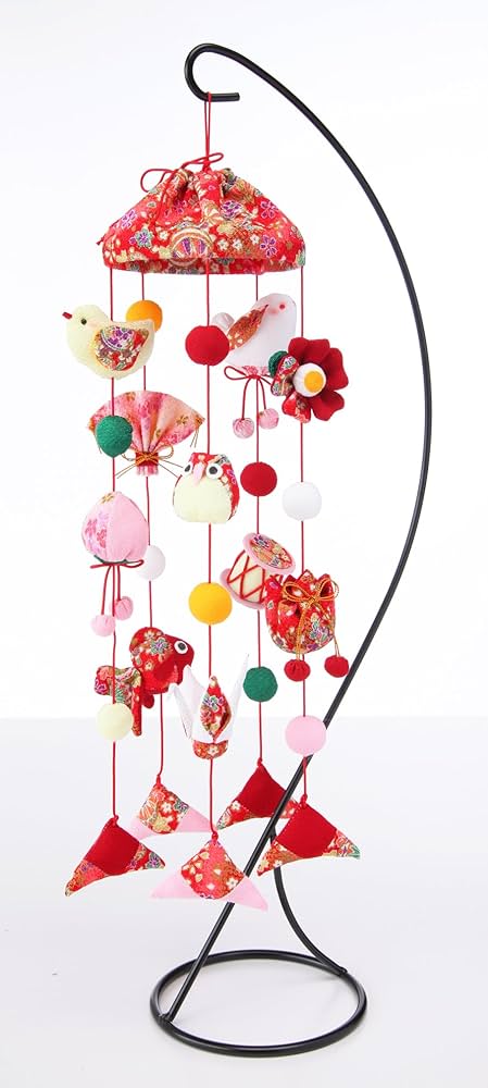 Amazon | タカギ繊維 Panami 京ちりめんつるし飾りキット 傘宝つるし