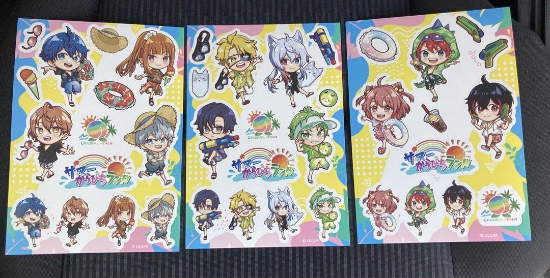 Amazon.co.jp: カラフルピーチ えと アクリルスタンド 頭身缶バッジ