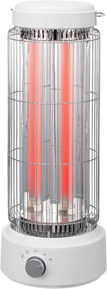 Amazon | ユアサプライムス 電気ストーブ 左右自動首振り YGT-D800D(W