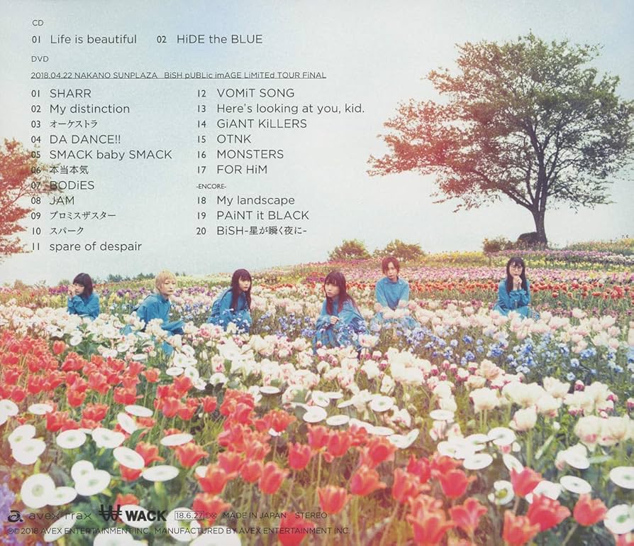 Amazon.co.jp: Life is beautiful / HiDE the BLUE(CD+DVD): ミュージック