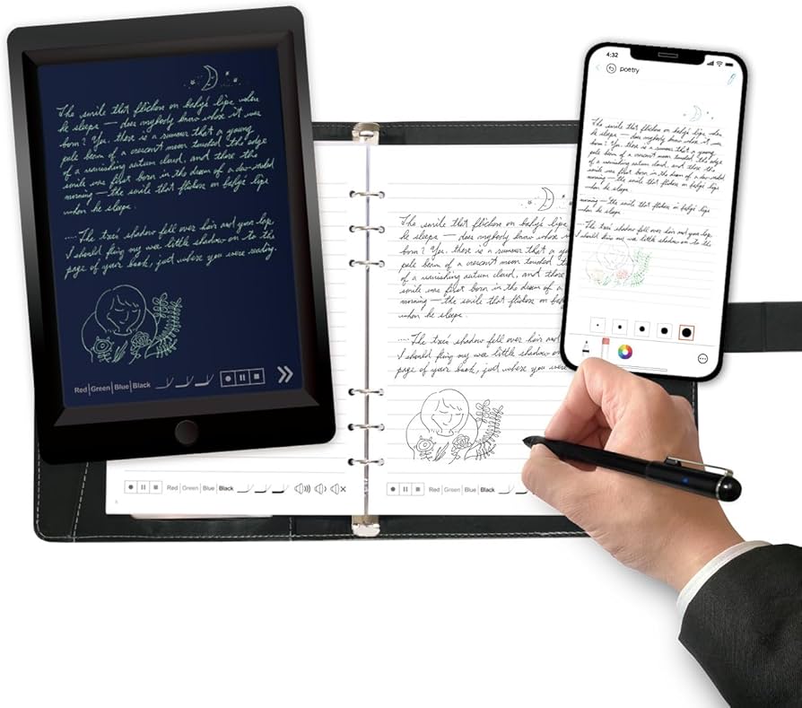 Amazon.com: Ophayapen Smart Sync Pen for Note Taking with Notebook