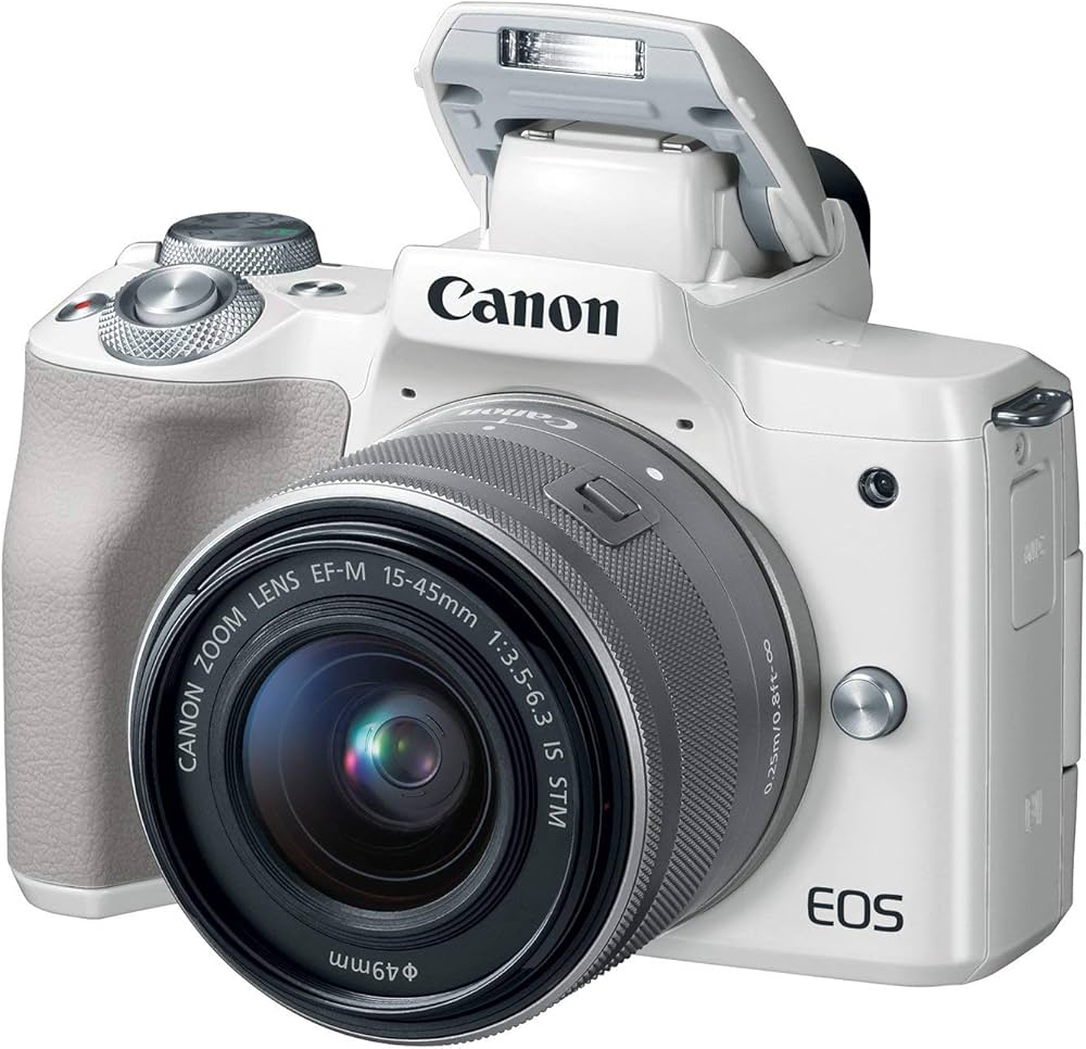 Amazon | Canon EOS M50 ミラーレスカメラキット EF-M15-45mmレンズと