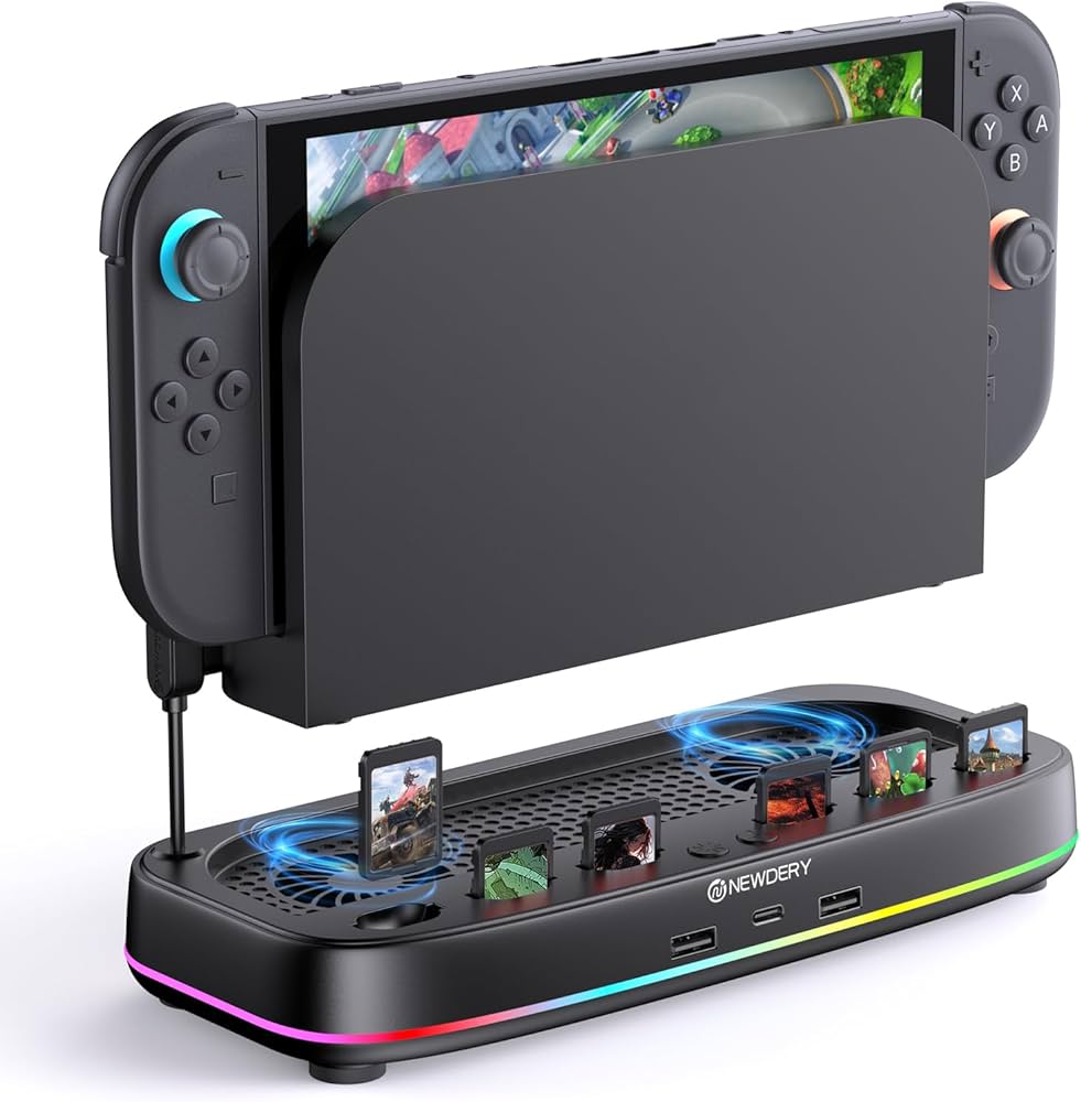 Amazon.co.jp: NEWDERY Switch 2用 冷却ファン スイッチ2用 冷却