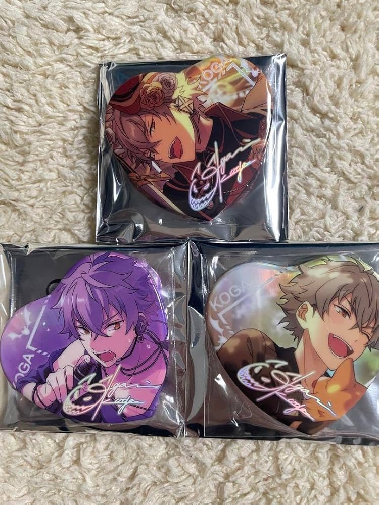 Amazon.co.jp: あんスタ 願望缶 ハート缶バッジ 中国 晃牙 : おもちゃ