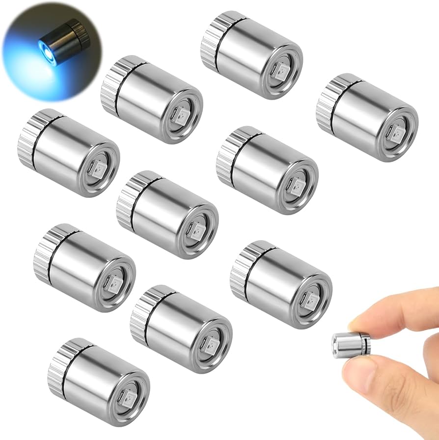 Mini LED Lights - 10 Piece Set for Dollhouse, Crafts & DIY