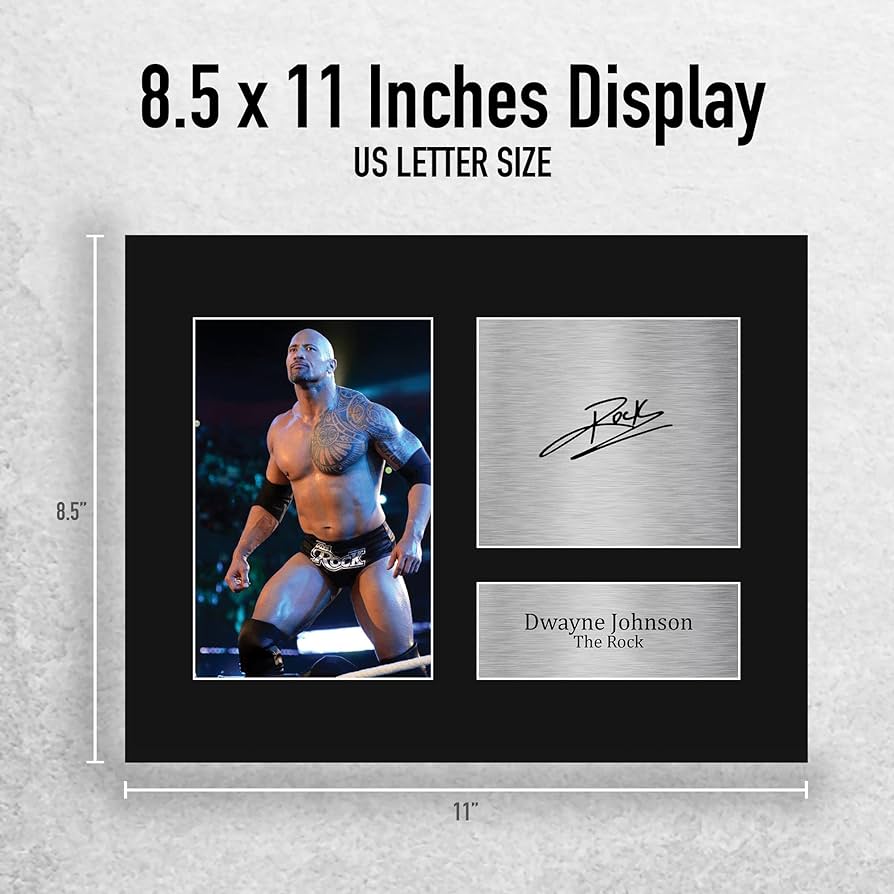 Amazon.com: HWC Trading USL Dwayne Johnson The Rock Gifts Printed