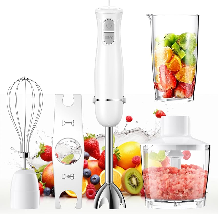 Amazon | 【最強モデル・1台6役】ハンドブレンダー ブレンダー 離乳食