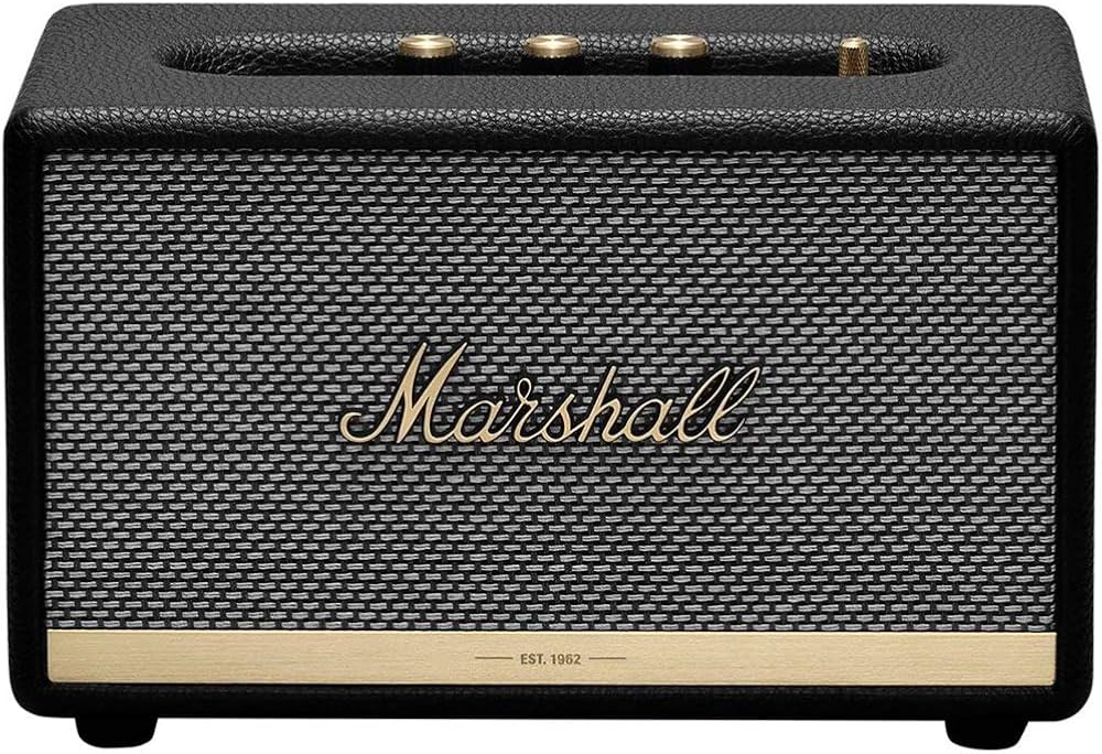 Amazon.com: Marshall Acton II Bluetooth Speaker - Black (Renewed