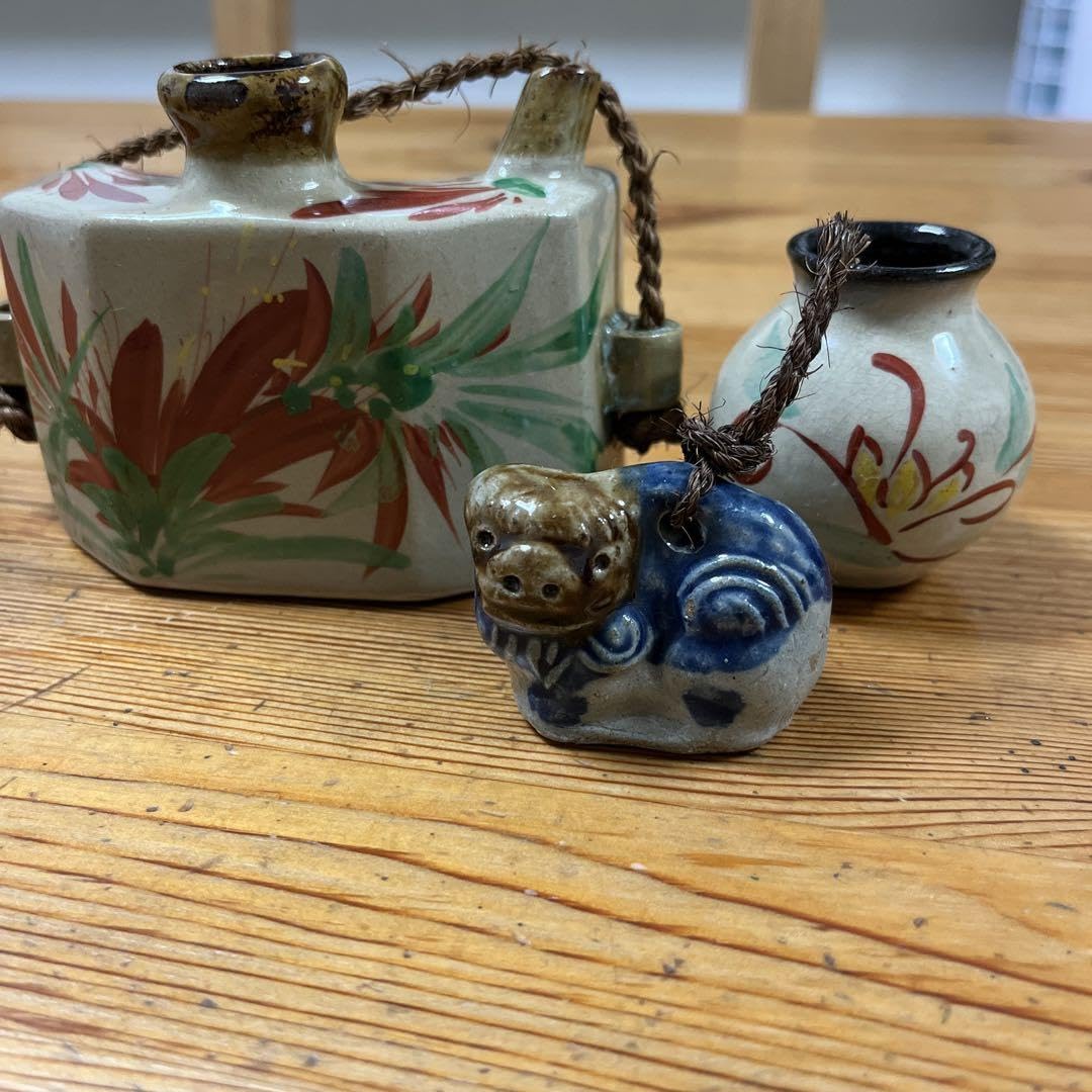 ⭐絶品 レア物 遺品少数 琉球陶芸の重鎮 小橋川永昌造 シーサー 置物