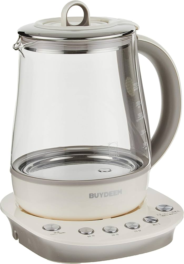 Amazon | BUYDEEM 薬膳マルチポット 1.5L 95102 ホワイト | BUYDEEM