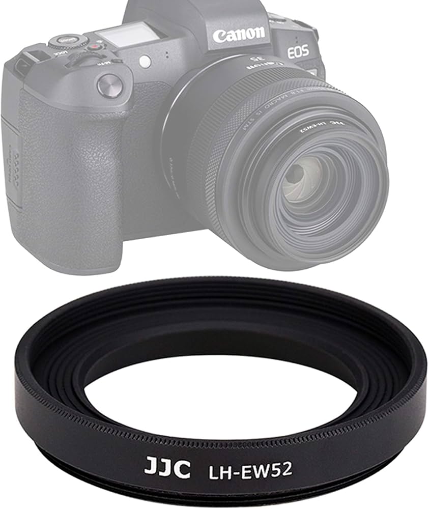 Amazon.com : JJC LH-EW52 Metal Screw-in Lens Hood, Compatible with
