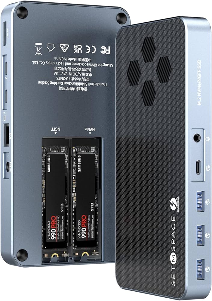 Amazon.co.jp: Thunderbolt 3対応ドッキングステーションとM.2 SSD外