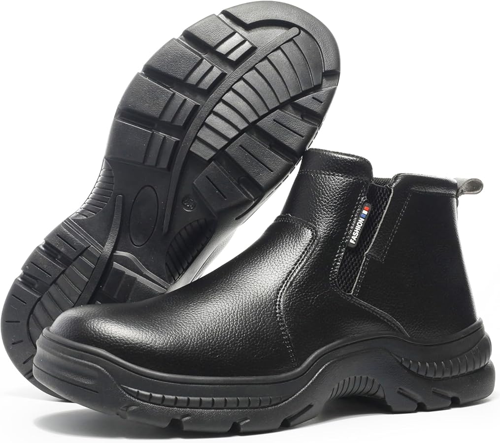 Amazon | [LIZRHA] 安全靴 メンズ 作業靴 メンズ セーフティーシューズ