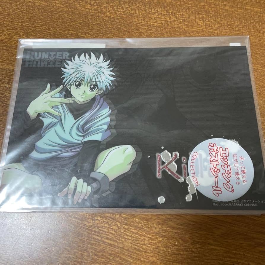HUNTER×HUNTER ハンターハンター キルアエッチングポストシール