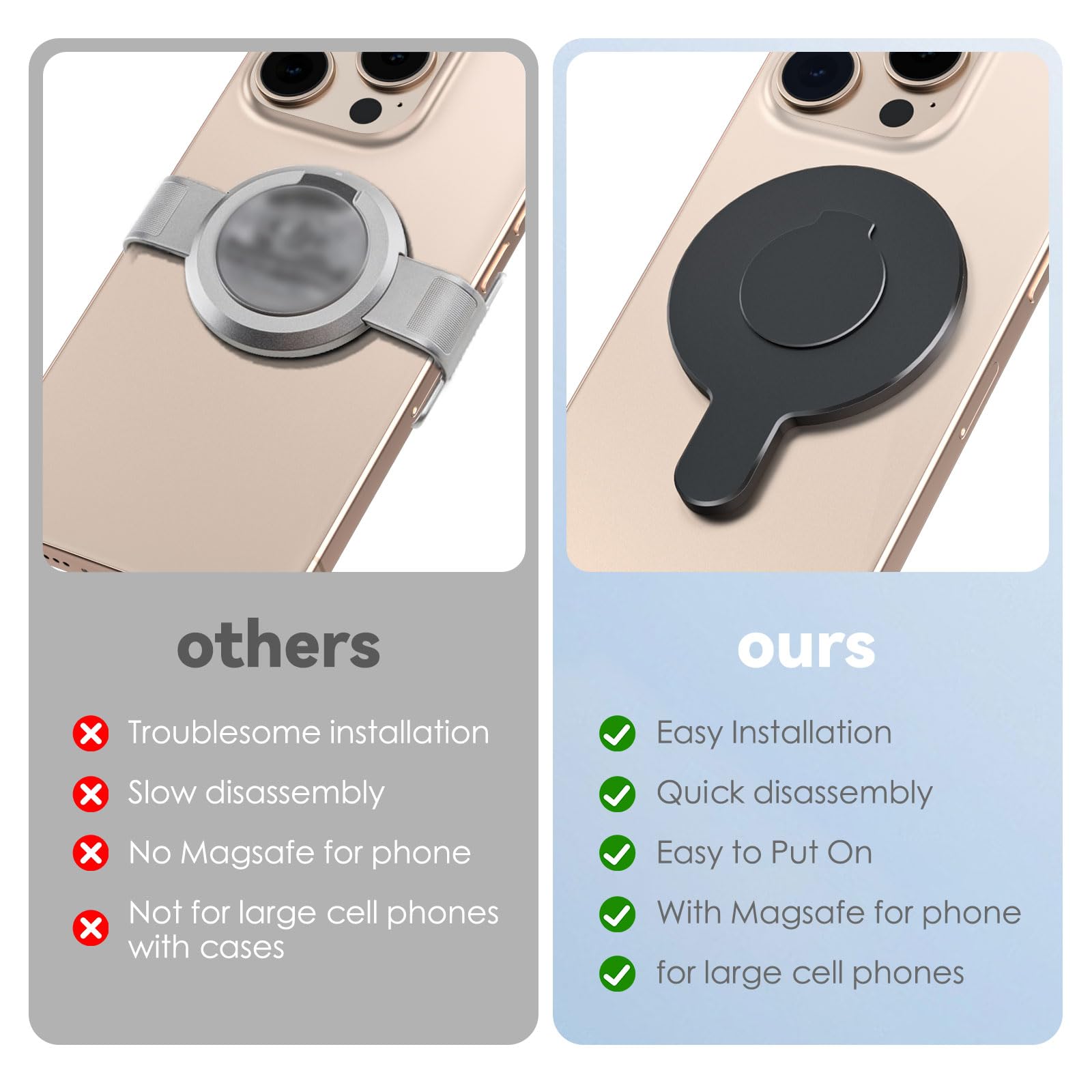 Amazon.com: CloudValley for DJI N55 Magnetic Phone Holder Clamp