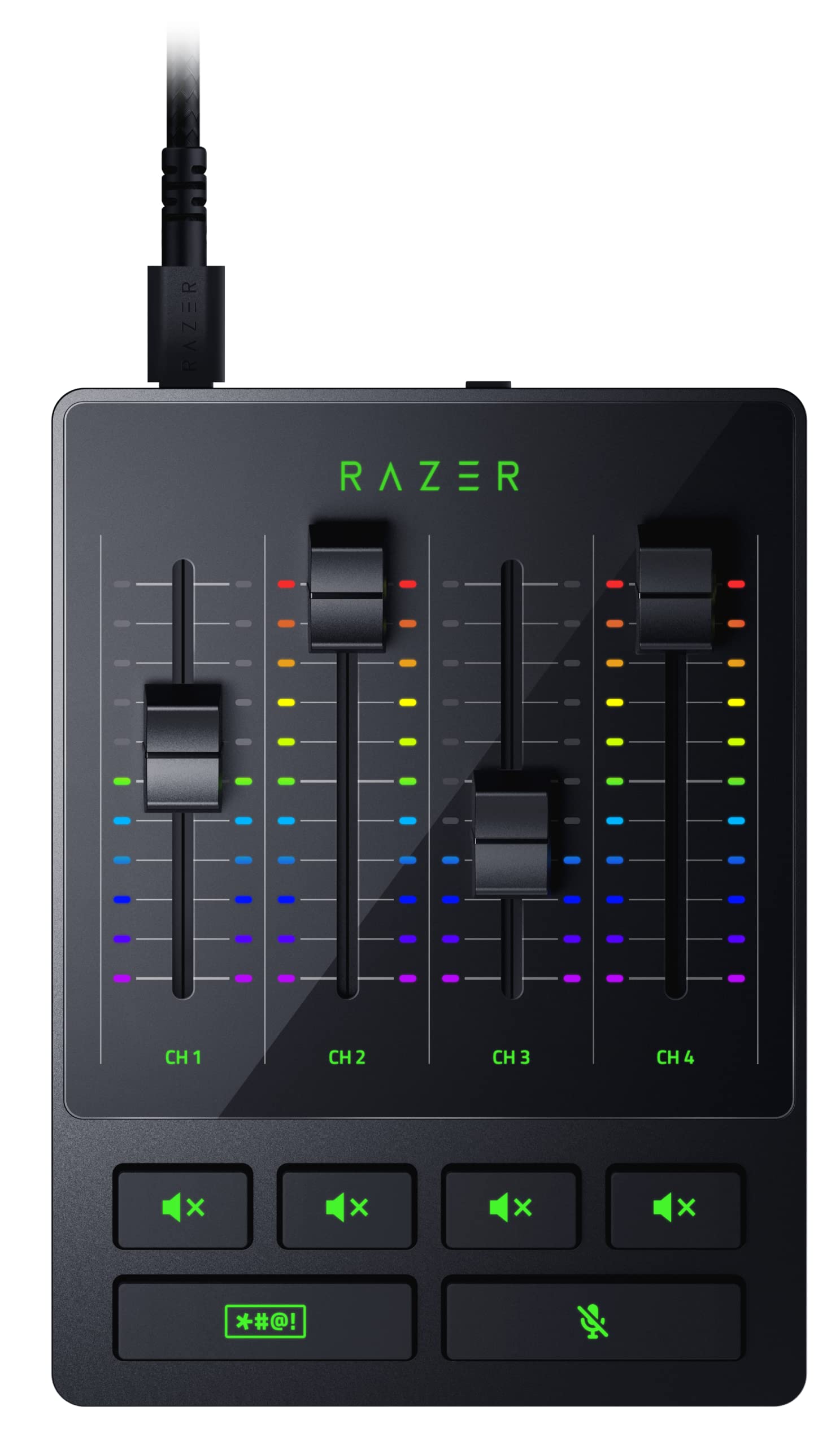Amazon.co.jp: Razer Audio Mixer オーディオミキサー ミュートボタン