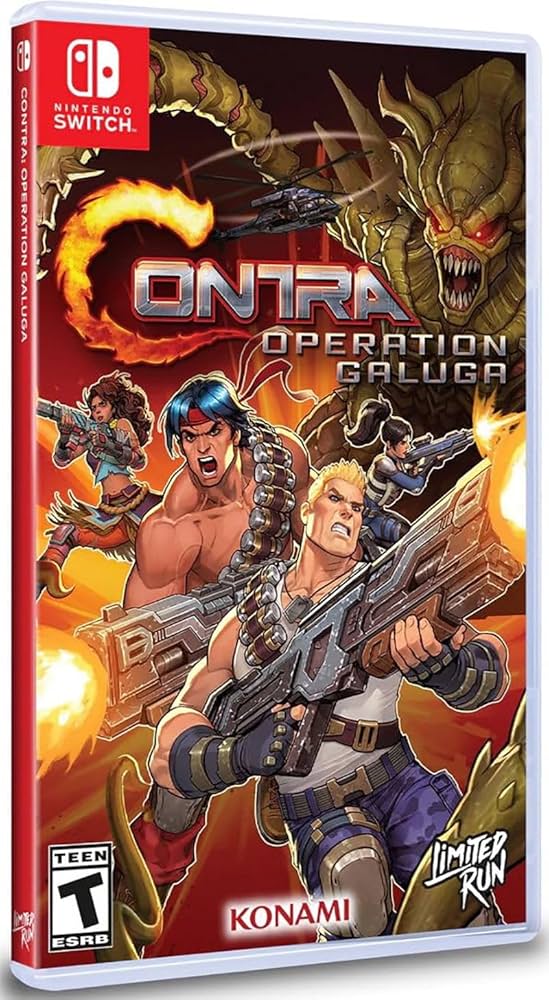Amazon.com: Contra: Operation Galuga - Nintendo Switch : Video Games