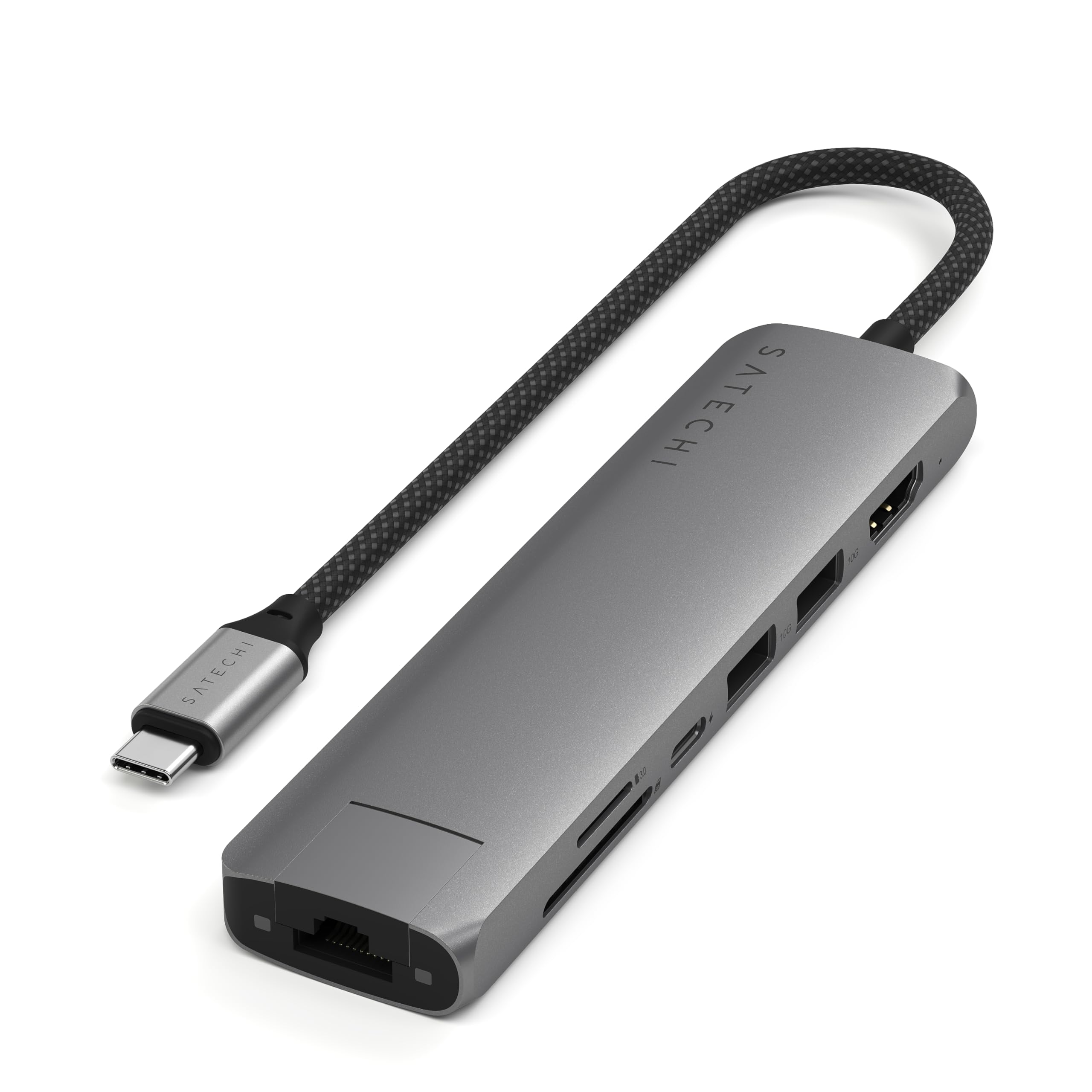 Amazon | SATECHI 7 in 1 USB-C スリムプラス マルチポートアダプター