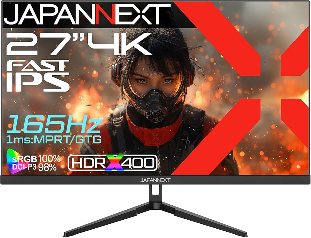 Amazon.co.jp: JAPANNEXT 27インチ FAST IPSパネル搭載 165Hz/1ms(MPRT