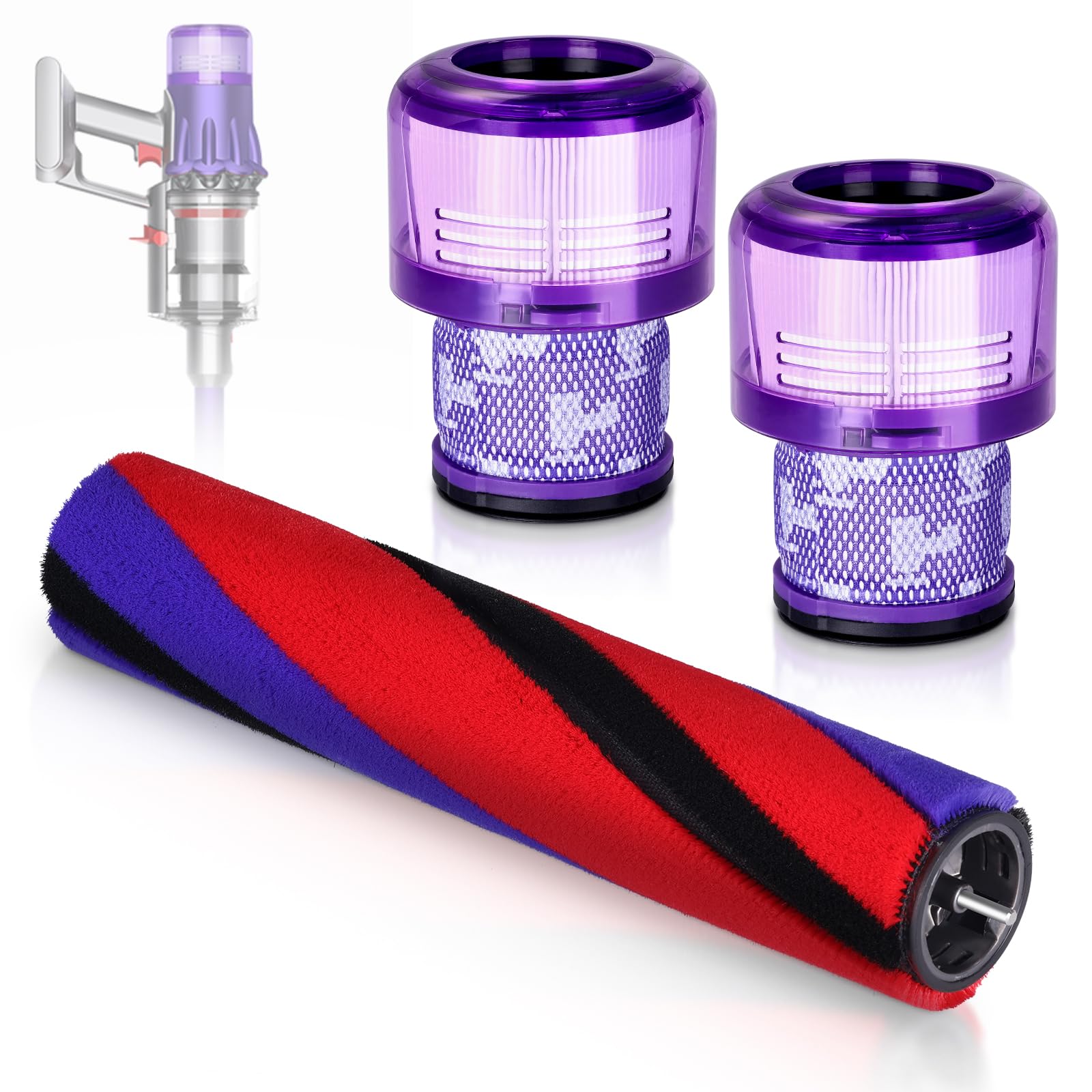 Amazon.co.jp: ローラーブラシバー交換用ダイソンSV18 V10 Digital