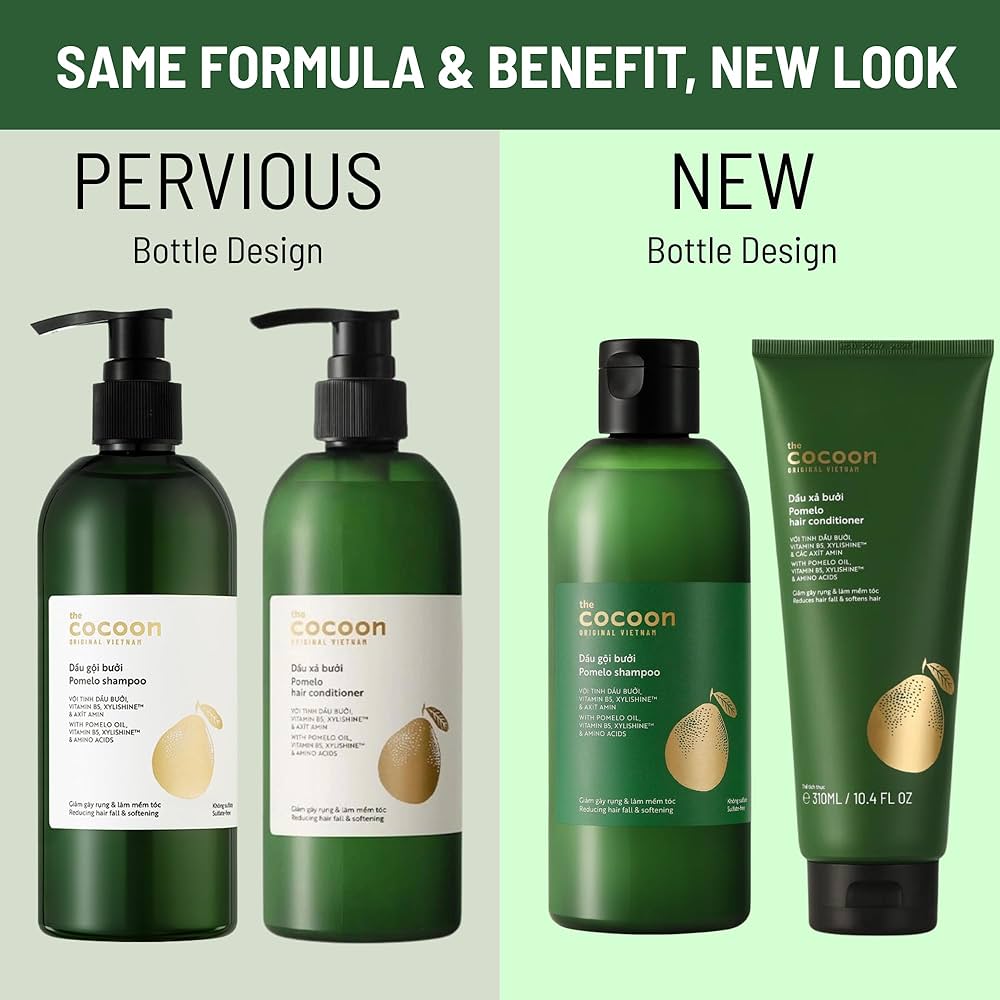 Amazon.com: COCOONORIGINAL Cocoon Pomelo Shampoo & Conditioner