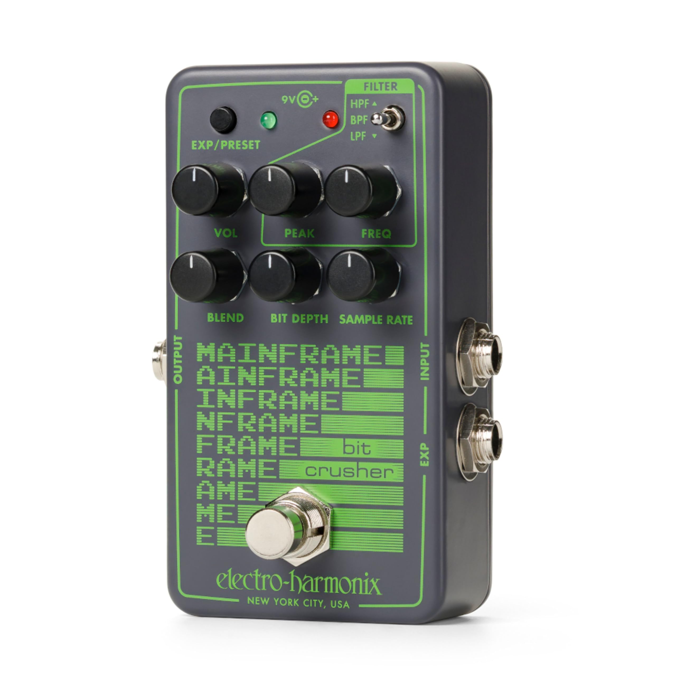 Amazon.com: Electro-Harmonix Mainframe Bit Crusher Pedal : Musical