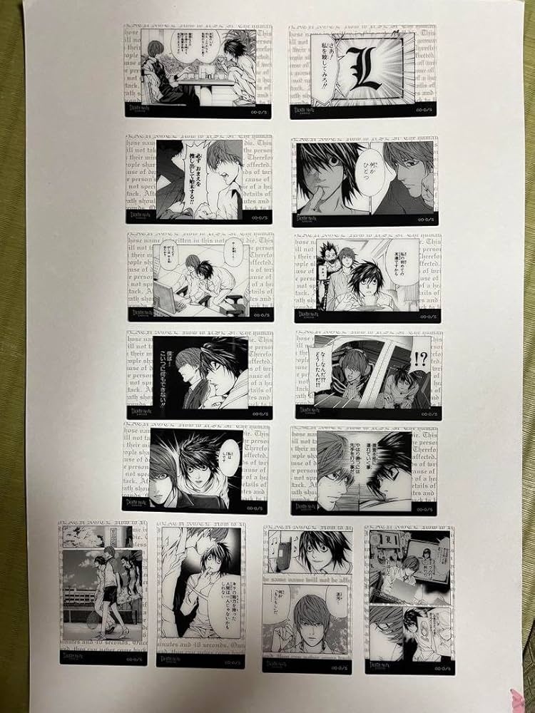 Amazon.co.jp: デスノート展 トレーディング クリア カード