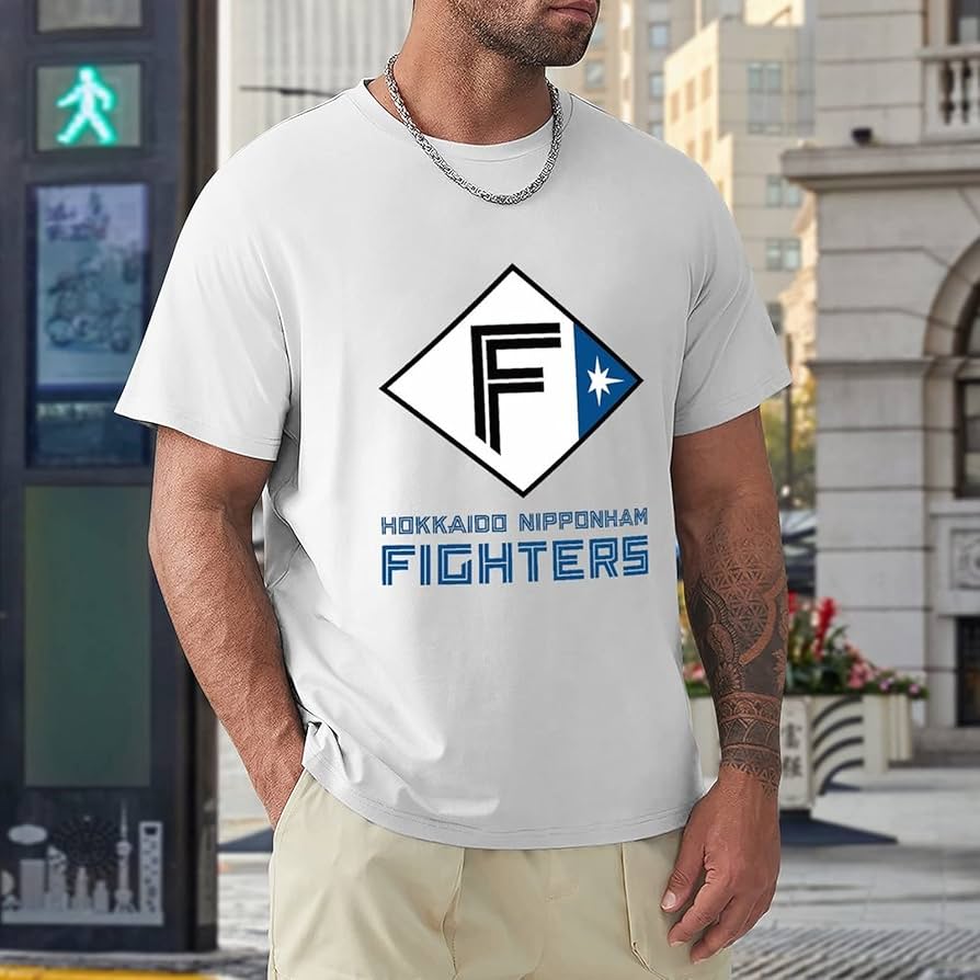Amazon.co.jp: 北海道日本ハムファイターズ Tシャツ メンズ 半袖