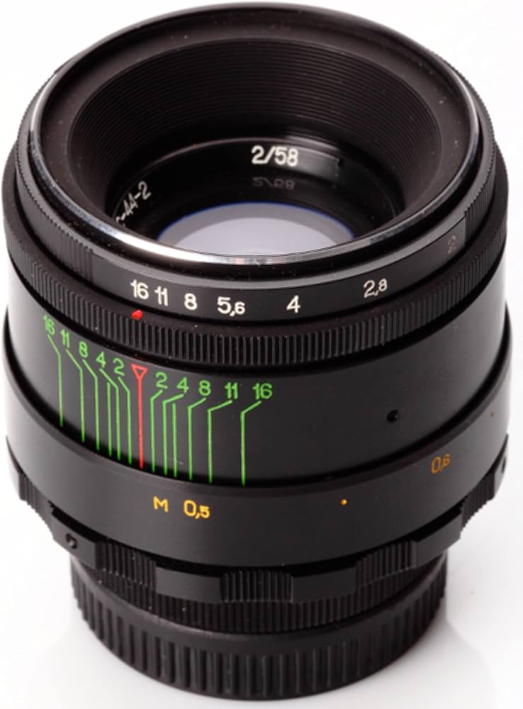 Amazon.co.jp: ヘリオス44-2 58mm F2ロシアレンズ、M 42マウントカメラ