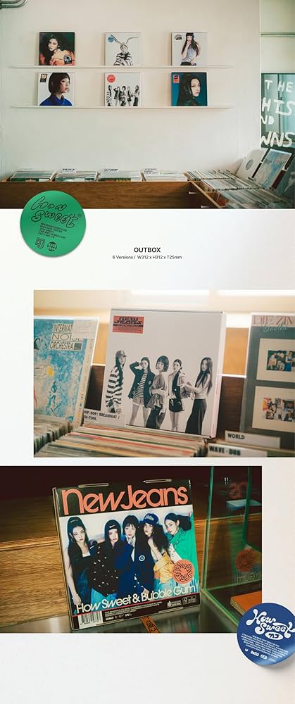 Amazon.co.jp: ニュージーンズ NewJeans - ダブルシングル How Sweet