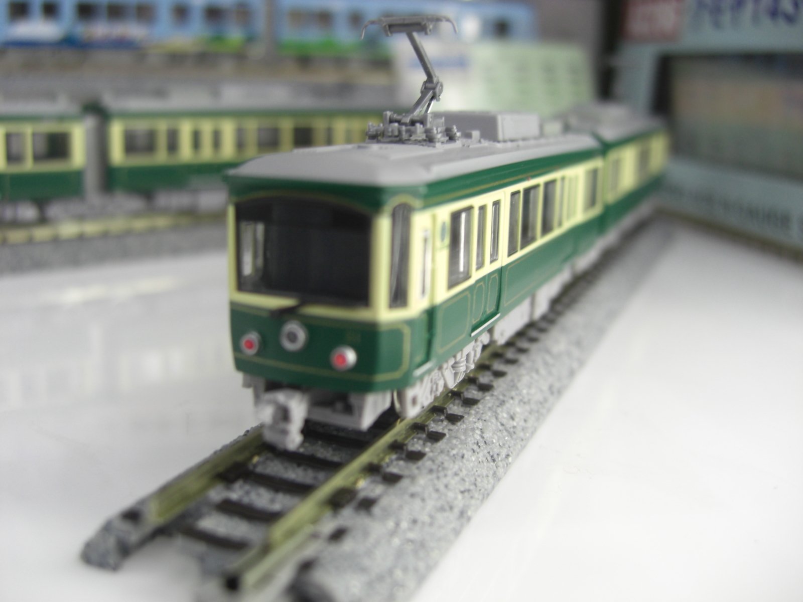 MODEMO 江ノ島電鉄1100形 義経号 美品 MODEMO 江ノ島電鉄 1100形