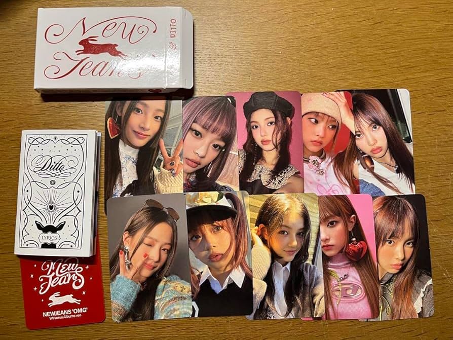 Amazon.co.jp: new jeans weverse album c ver トレカ 10枚セット