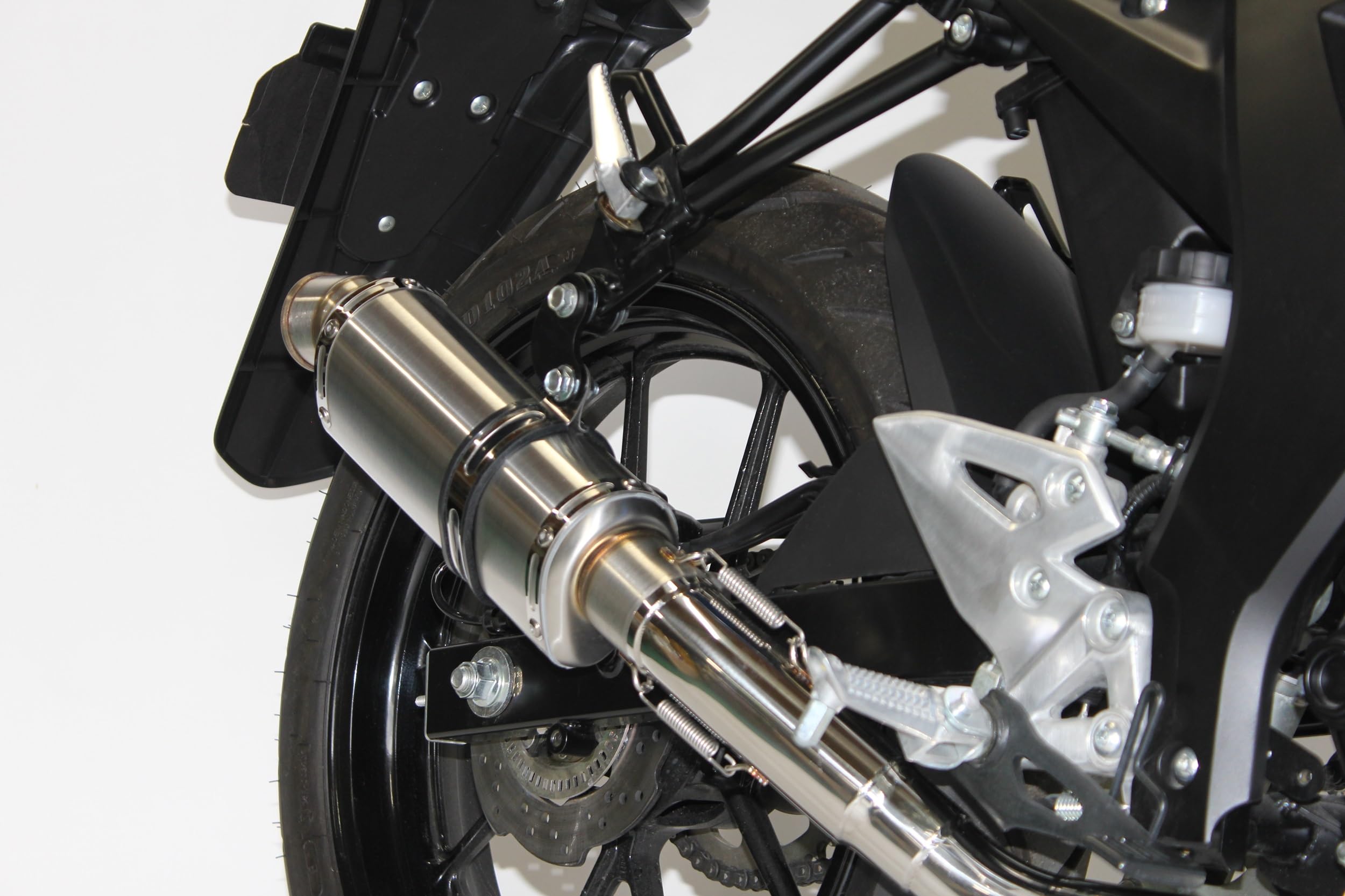 Amazon | HMS GSX-R125 バイクマフラー 8BJ-DL32D 2BJ-DL33B デルタ