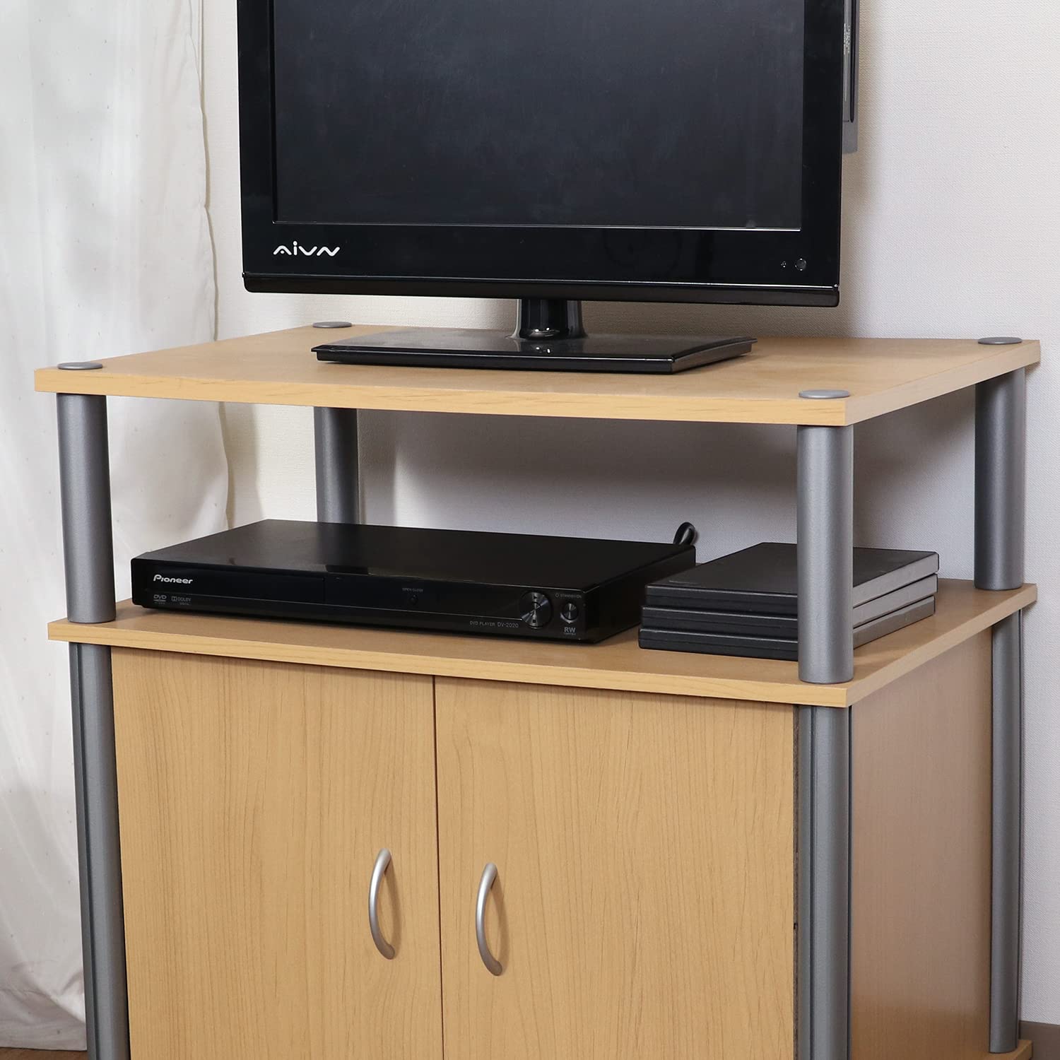 Amazon｜不二貿易 テレビ台 ローボード 22型 幅60×奥行39.5×高さ58cm