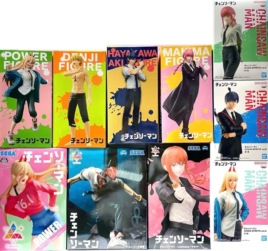 Amazon.co.jp: チェンソーマン フィギュアセット デンジ チェンソーの