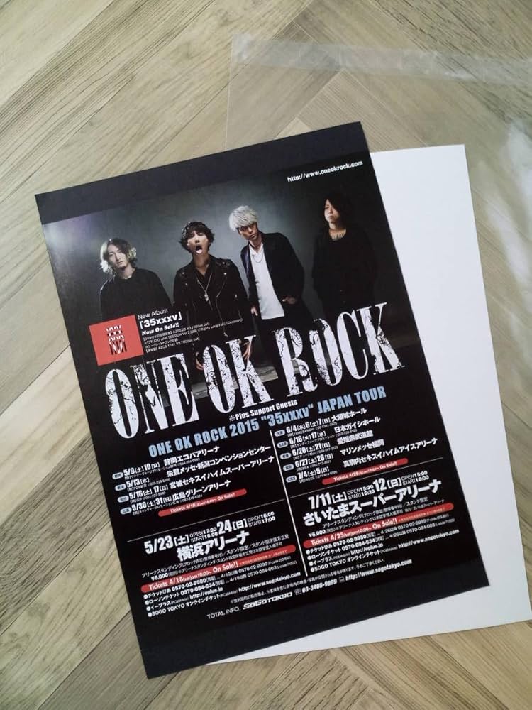 Amazon.co.jp: ONE OK ROCK ワンオク『35xxxv JAPAN TOUR』 簡単
