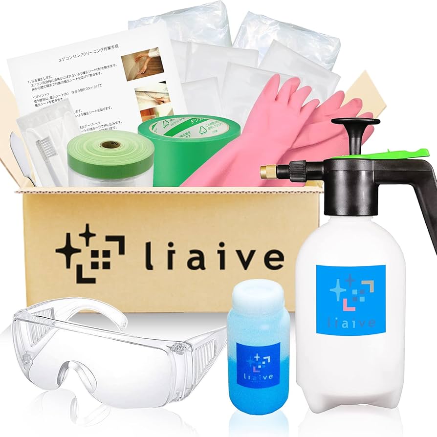 Amazon.co.jp: リアイブ エアコンセルフクリーニングキット 11点セット