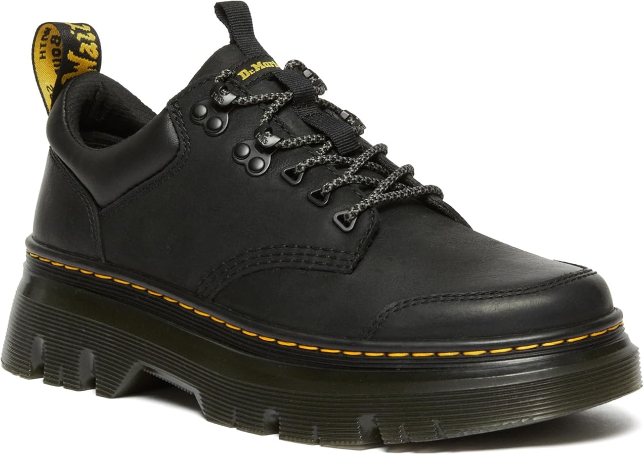Amazon.com | Dr. Martens Unisex Tarik Lo Leather Shoe, Black