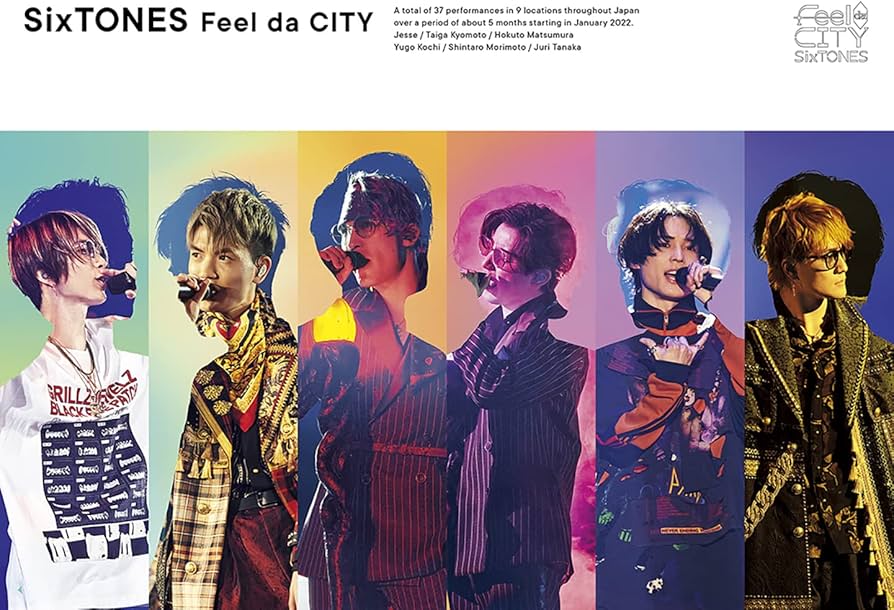Amazon.co.jp: Feel da CITY (通常盤) (Blu-ray) : SixTONES: DVD