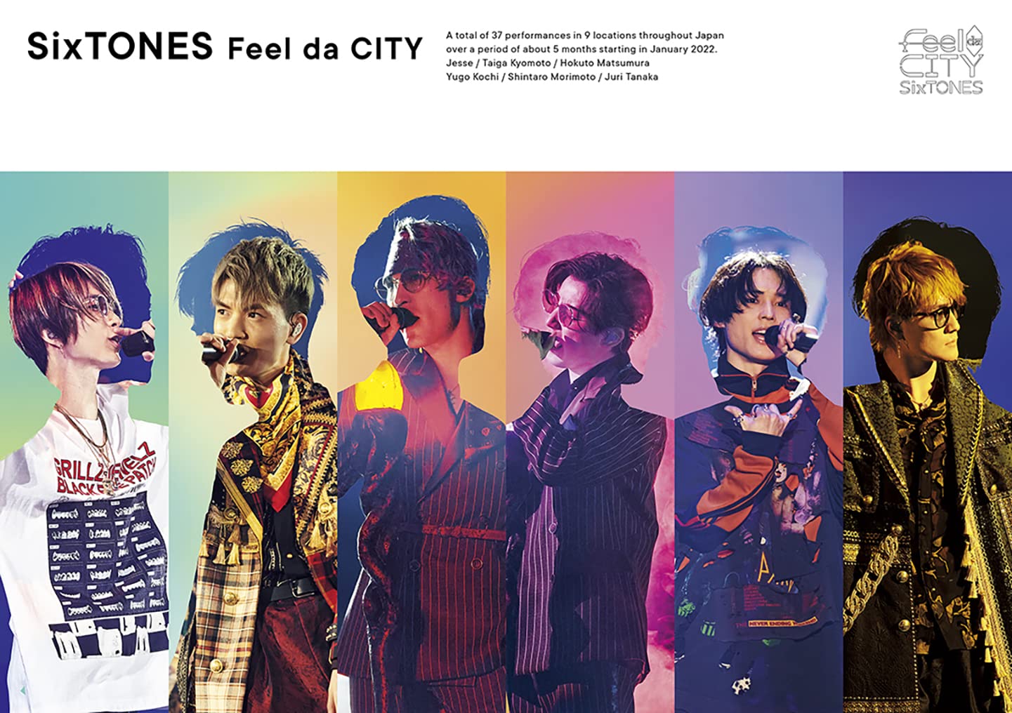 Amazon.co.jp: Feel da CITY (通常盤) (Blu-ray) : SixTONES: DVD