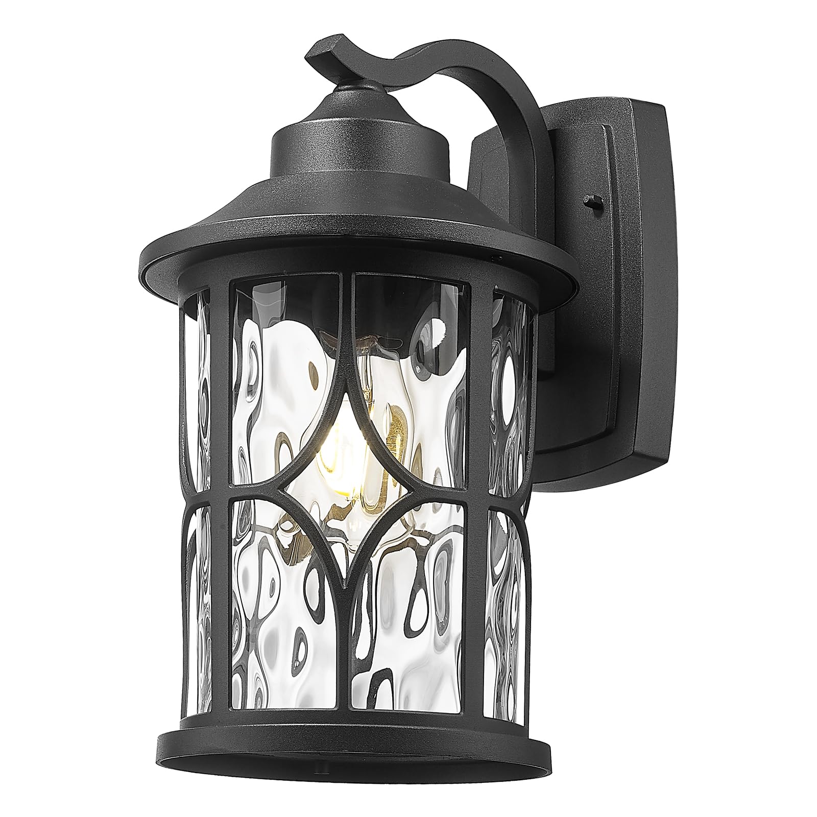 zeyu 14.6 Inch Outdoor Porch Light, Farmhouse 1-Light Outdoor Wall