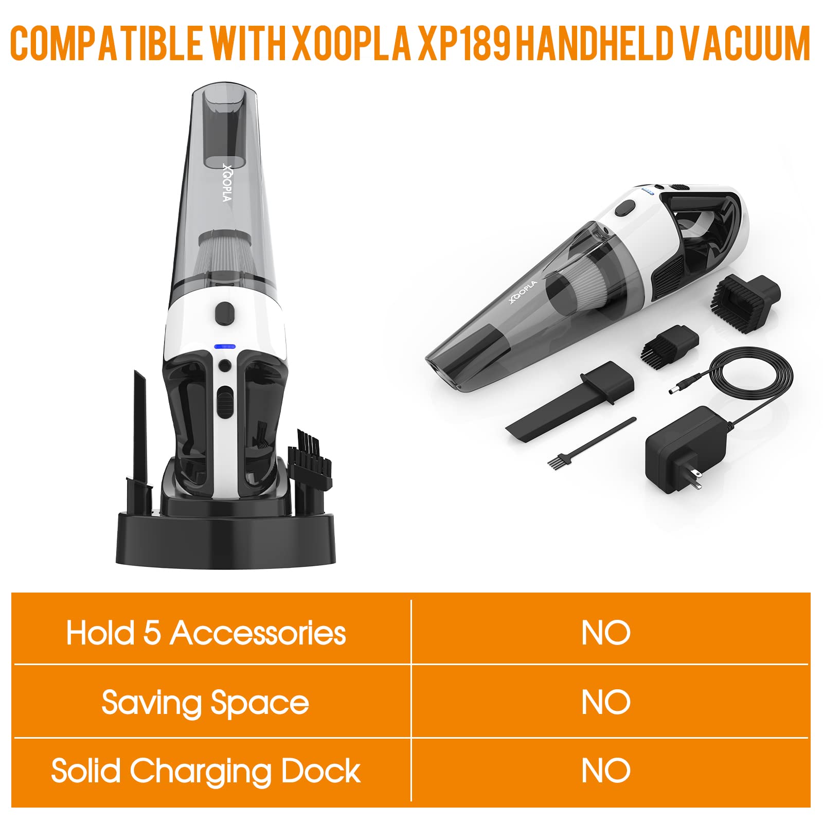 Amazon | Xoopla 充電スタンド XP189ハンディクリーナー用 車載掃除機