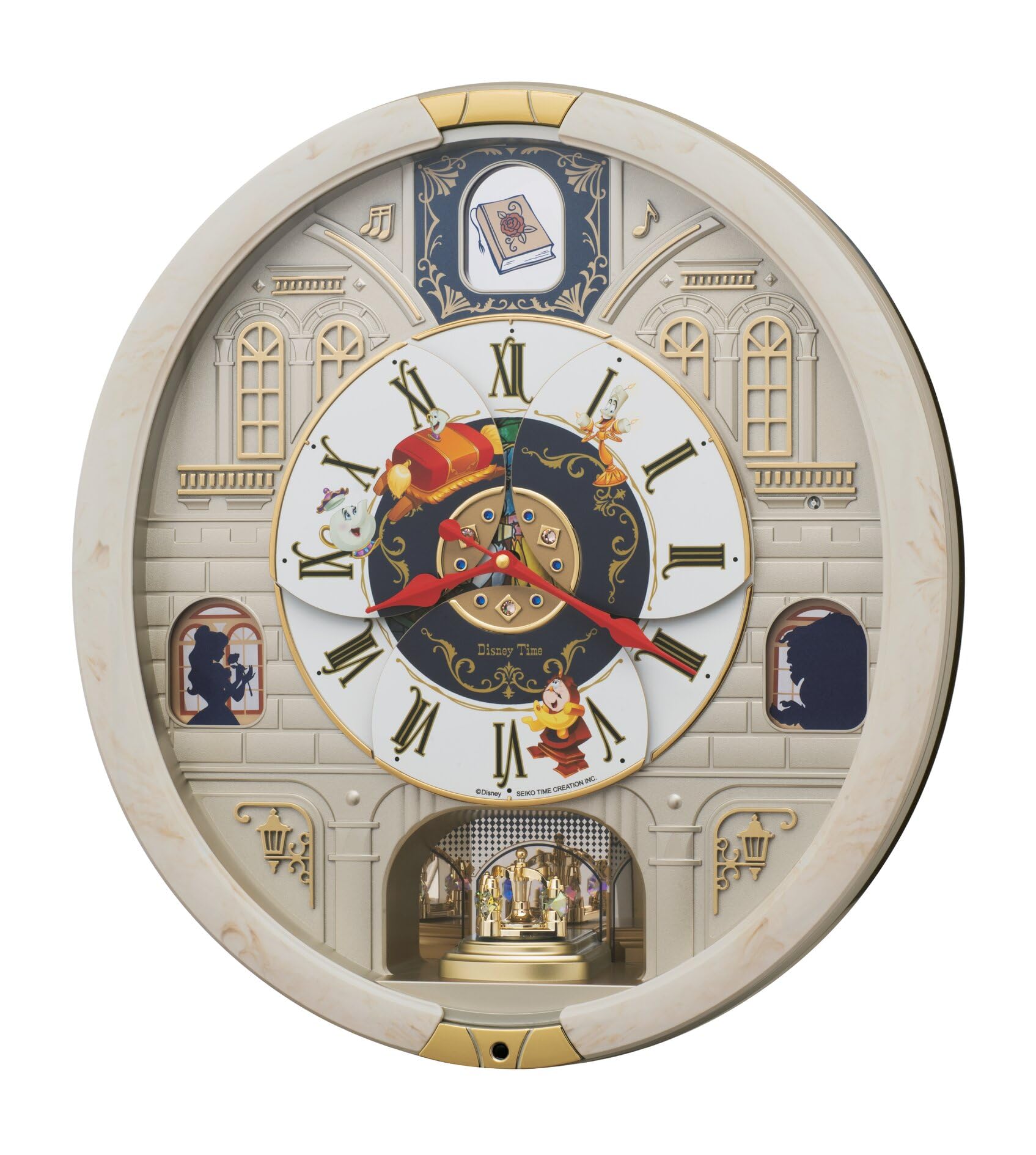 Amazon.co.jp: セイコークロック 掛け時計 からくり時計 クオーツ時計