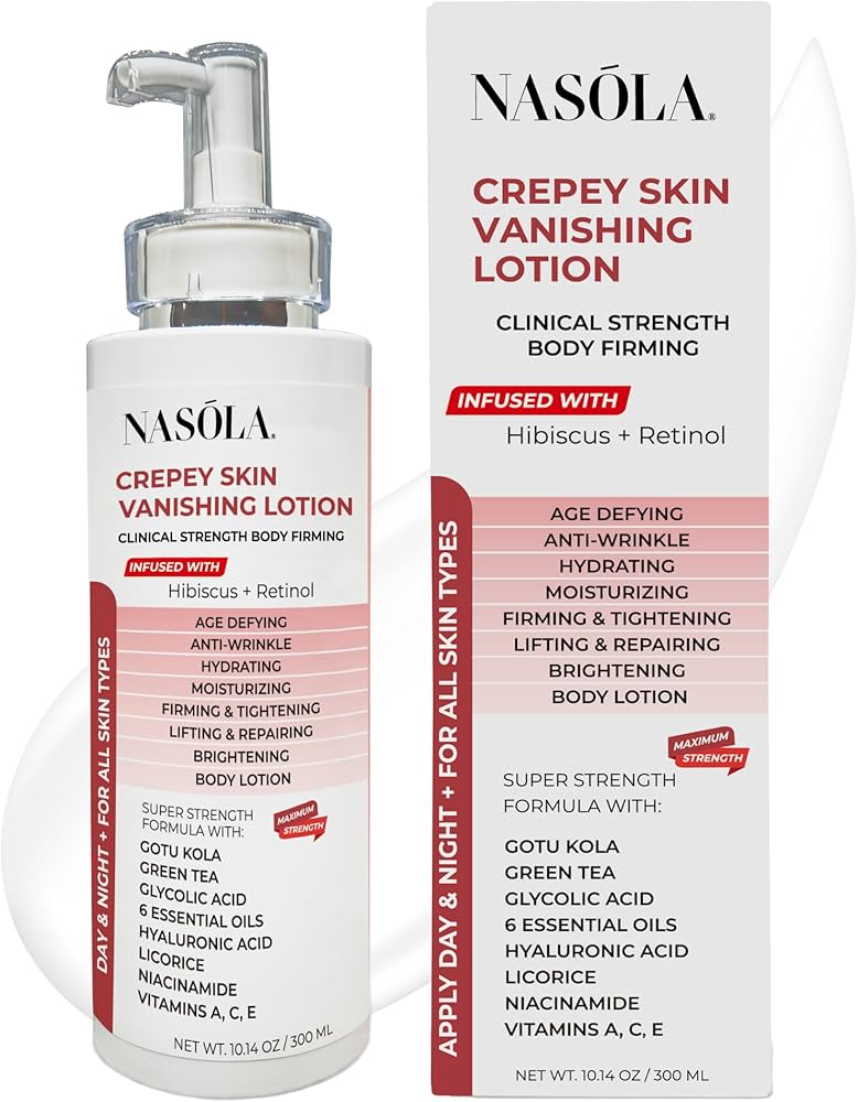 Amazon.com : Nasola Crepe Erase Advanced Body Repair Treatment