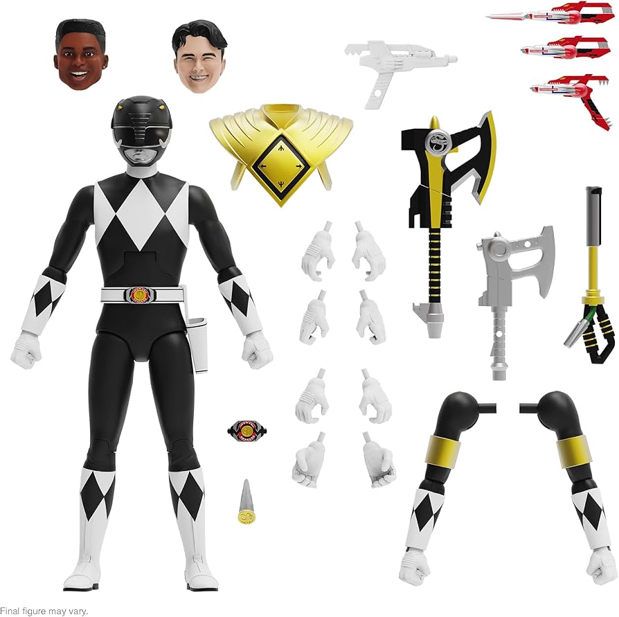 Amazon.co.jp: SUPER7 Mighty Morphin パワーレンジャー フィギュア