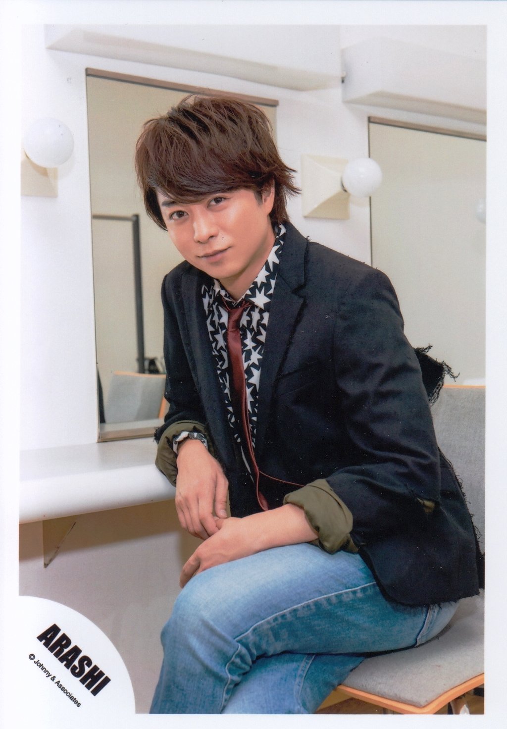 Amazon.co.jp: ARASHI 嵐 公式 生 写真 （櫻井翔）AS00066 : おもちゃ